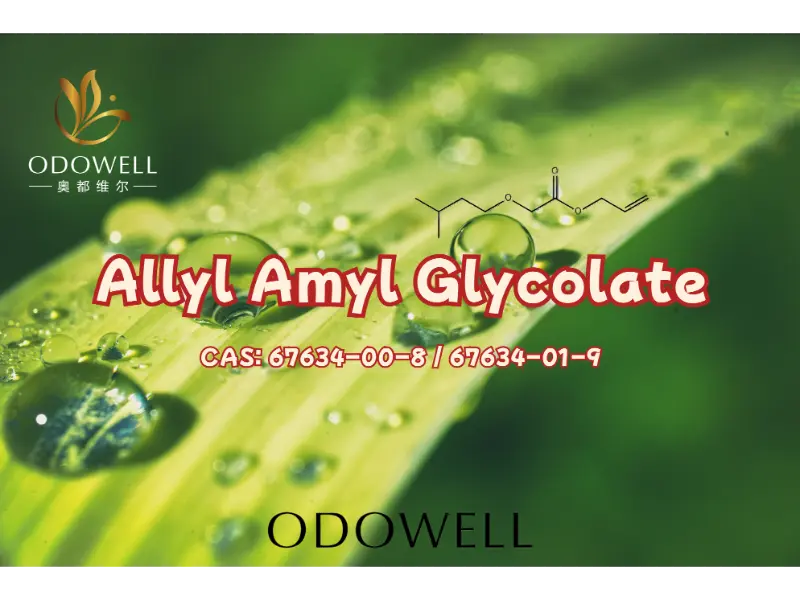 Allyl Amyl Glycolate – vysoce účinný ovocný ester společnosti ODOWELL pro moderní tvorbu vůní