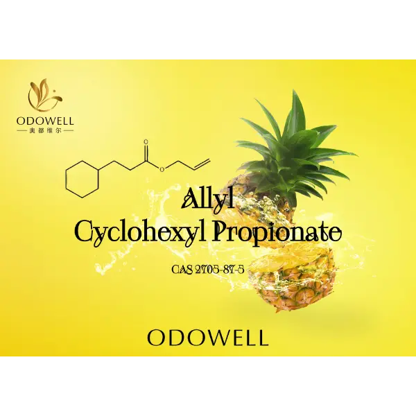 Allyl Cyclohexyl Propionate – ananasový ester ODOWELL pro zářivé, dlouhotrvající ovocné vůně