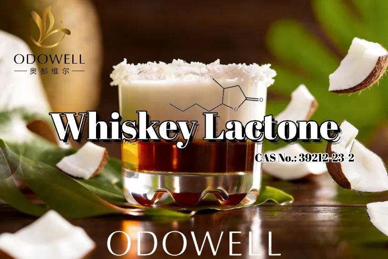 ​ODOWELL doporučuje whisky Lactone pro sudově zrající, kokosové a toastové aplikace
