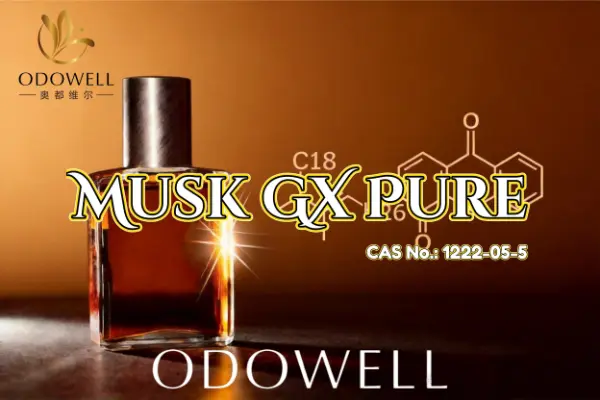 ​ODOWELL doporučuje Musk GX Pure pro čisté a dlouhotrvající pižmové aplikace