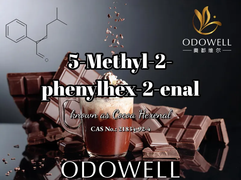 ​ODOWELL doporučuje 5-methyl-2-fenylhex-2-enal pro aplikace na kakao, čokoládu a mocha