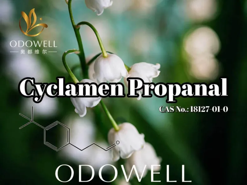 ​ODOWELL doporučuje Cyclamen Propanal pro aplikace svěží květinové a muguetové vůně