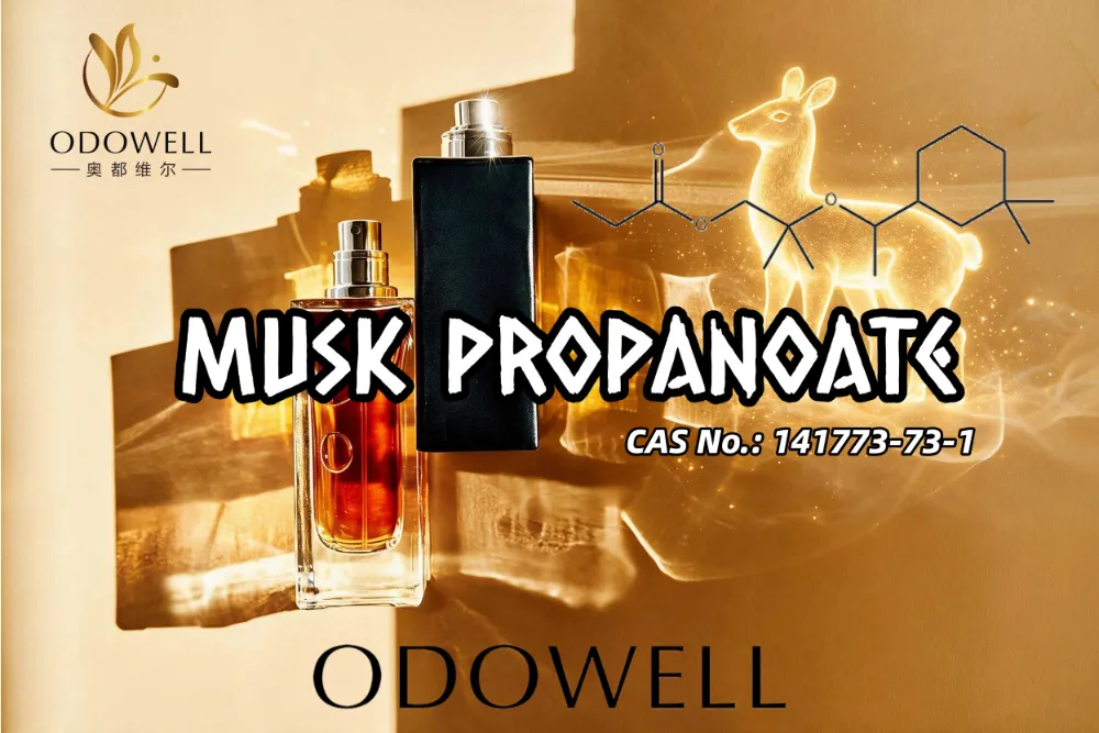 ​ODOWELL doporučuje pižmový propanoát pro moderní pižmové a ovocně-květinové vůně