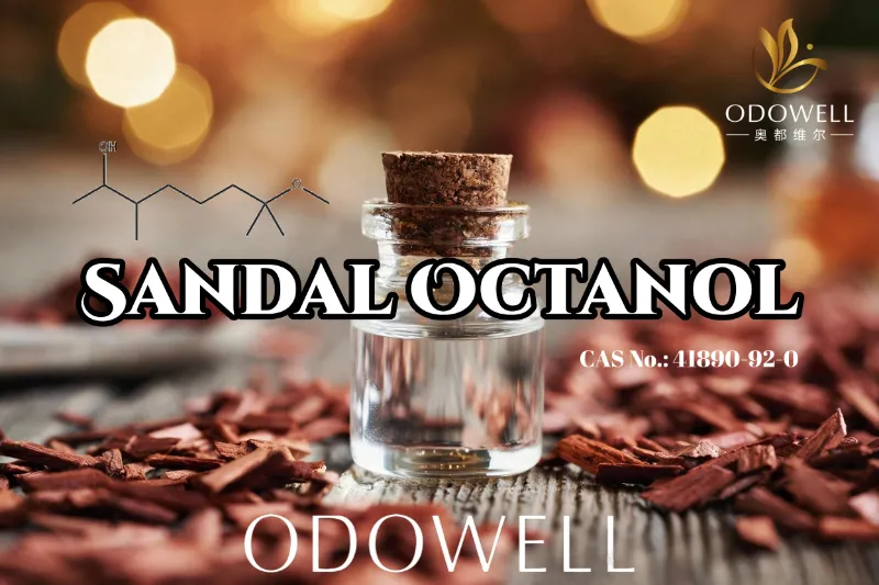 ​ODOWELL doporučuje sandálový oktanol pro čisté santalové dřevo a aplikace květinově-dřevěné vůně