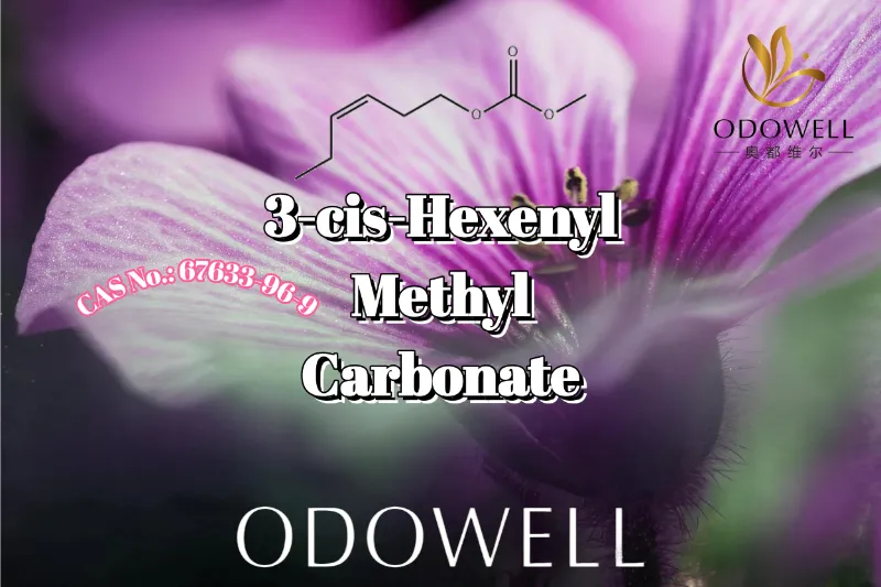 ​ODOWELL doporučuje 3-cis-hexenylmethylkarbonát pro aplikace s přírodními listy fialky a zelené vůně